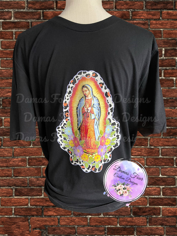Virgen De Guadalupe Cheetah Leopard